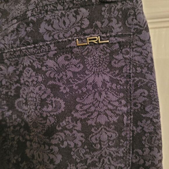Lauren ralph lauren denim floral jeans - Picture 5 of 8